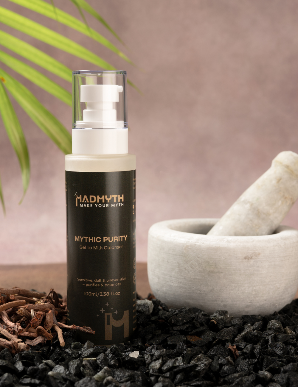 Mythic Purity – Gel-to-Milk Cleanser.