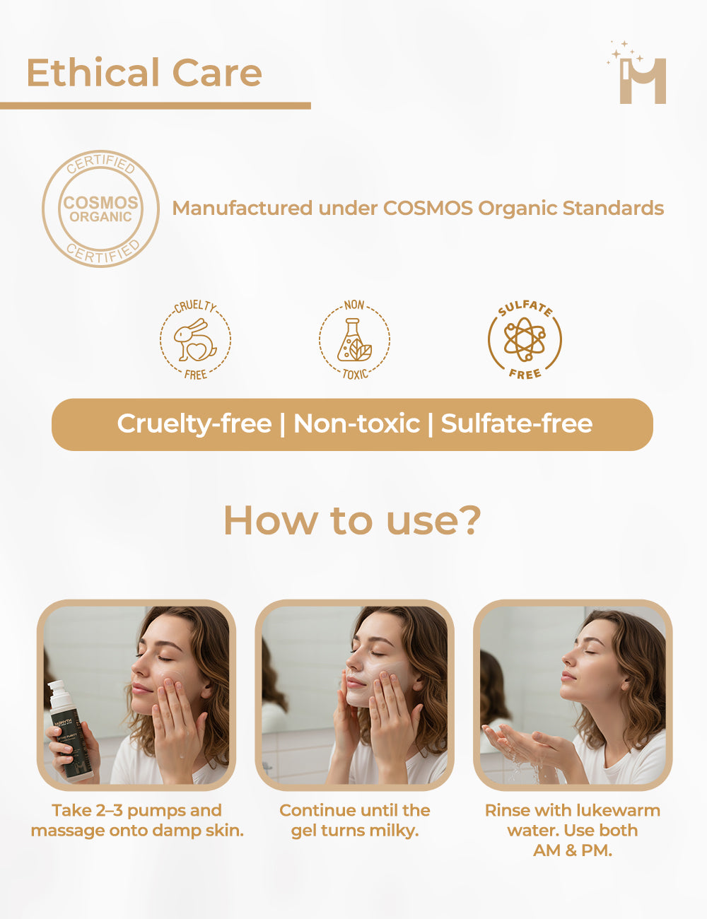 Mythic Purity – Gel-to-Milk Cleanser.