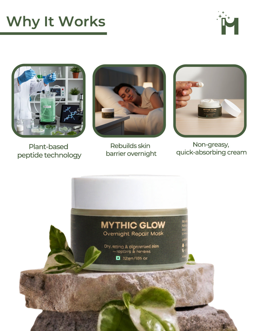 Mythic Glow – Restorative Night Cream